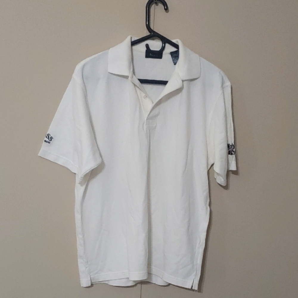 Hugo Boss Polo Marlboro 500 White Shirt Men's Size S